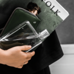 Memobottle A6 Trinkflasche transparent kompakt