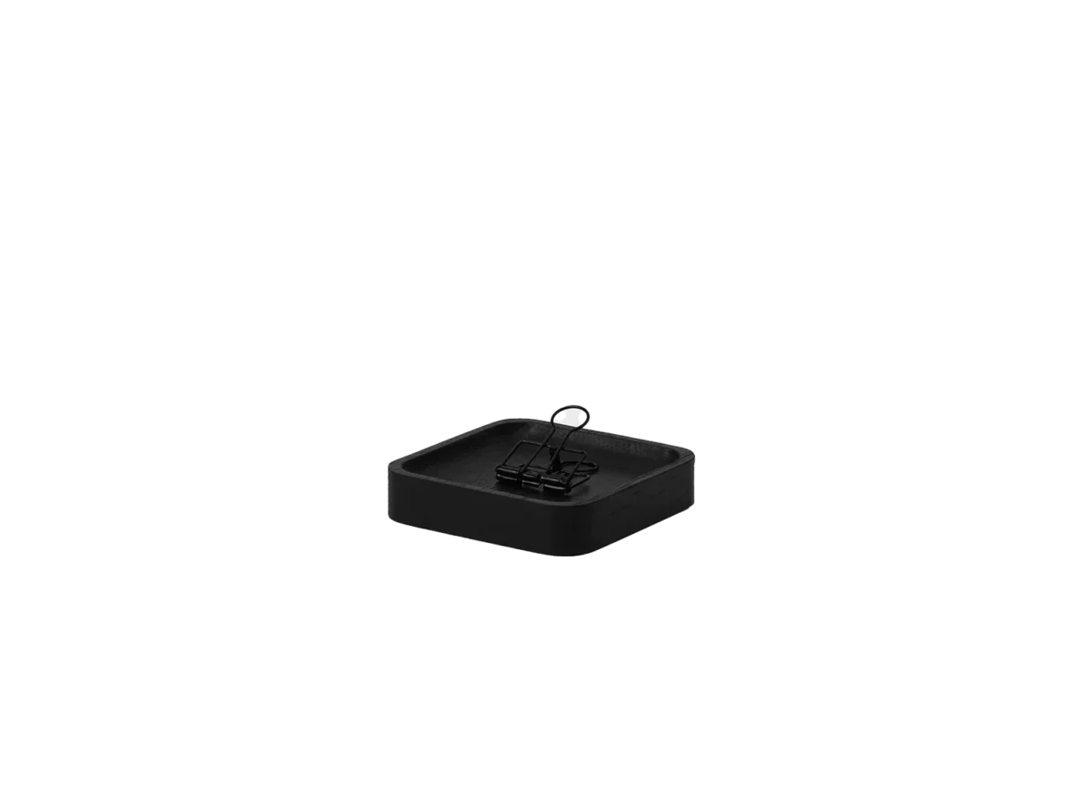 Small Tray (OakyBlocks) - Black