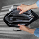 Perfect bottle for in your rucksack - the Memobottle A5 with the slim design