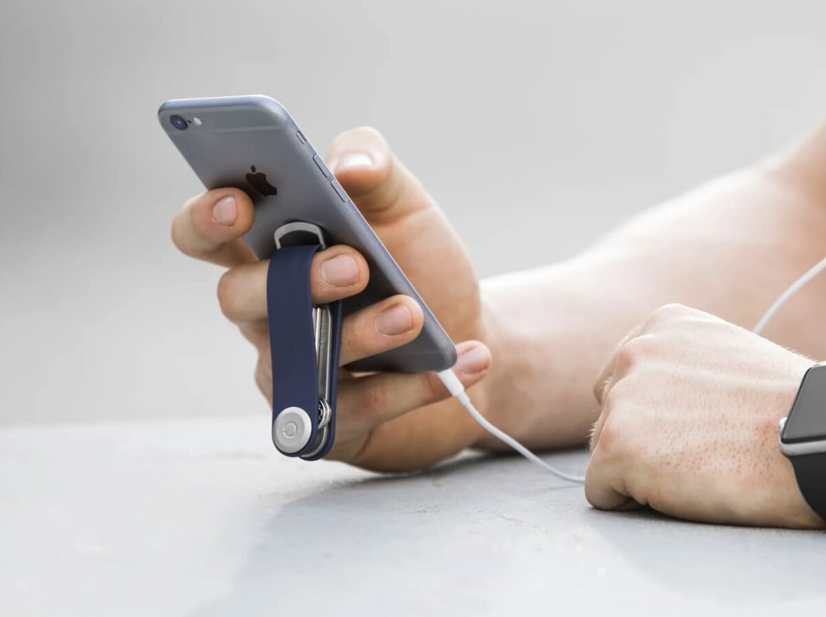 Key manager active blue from Orbitkey