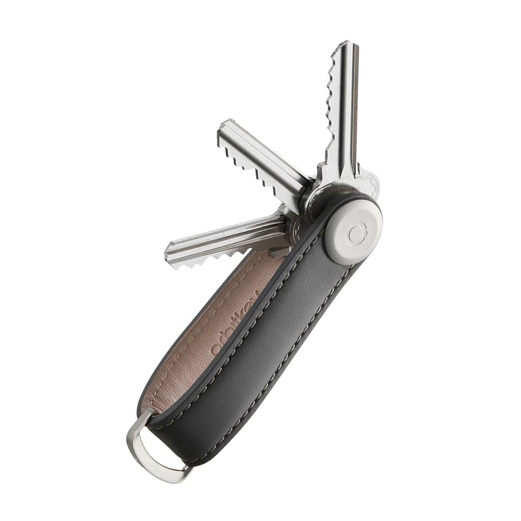 Orbitkey - Schlüsselorganisator Grau Leder - One Horizon