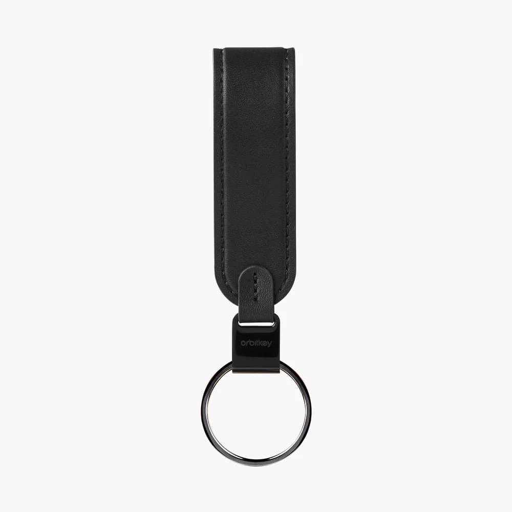 Orbitkey - Loop Keychain Black - One Horizon
