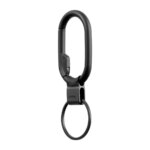 Clip Mini from Orbitkey in black - Innovative key fob