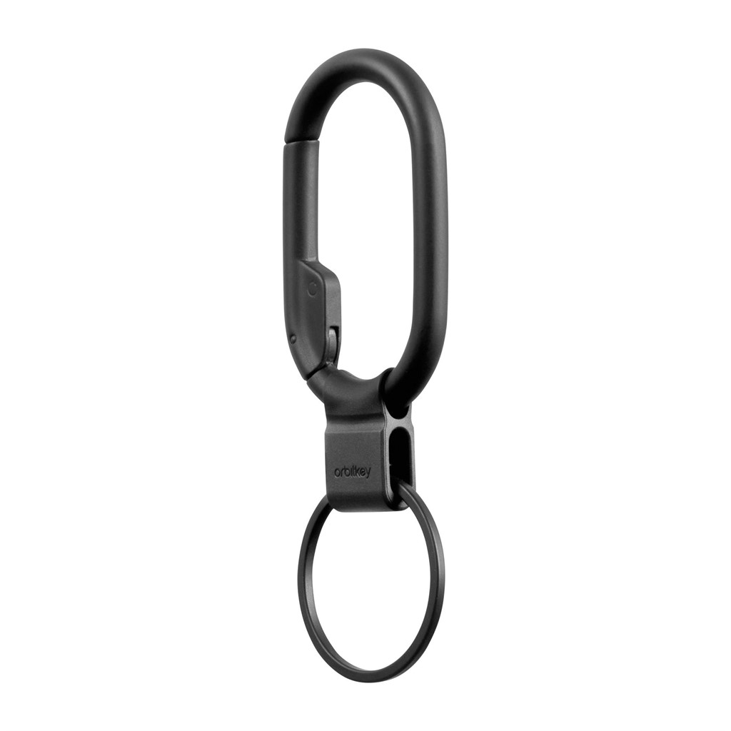 Clip Mini from Orbitkey in black - Innovative key fob