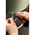 Orbitkey Tracker V2 in black in the Orbitkey key manager