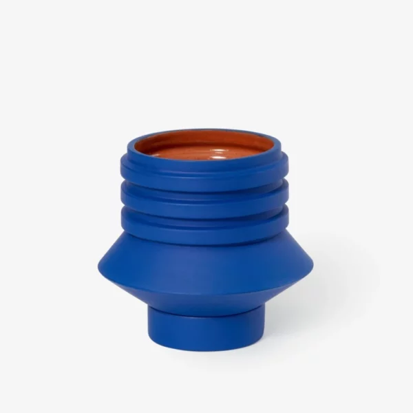 Areaware – Strata Pflanzgefäss – Blau