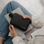 Memobottle A6 stainless steel drinking bottle black