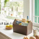 Yamazaki Aufbewahrungsbox Favori in braun