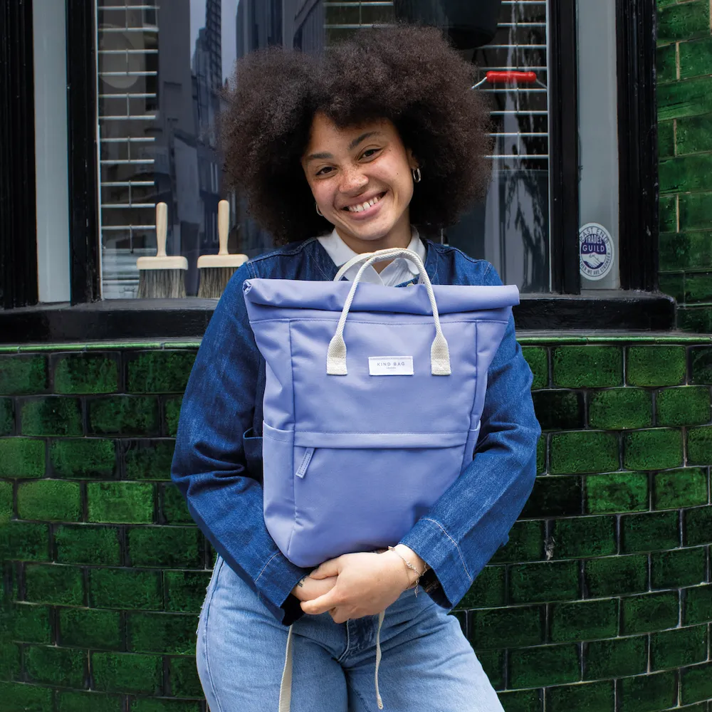 Kind Bag Backpack Medium Dusty Blue - Rucksack