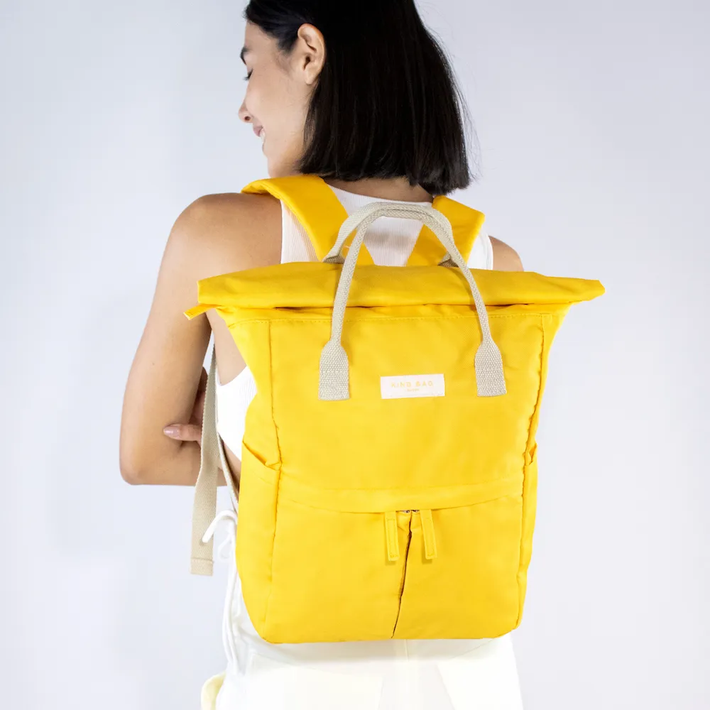 Kind Bag Backpack Medium Tuscan Yellow - Rucksack