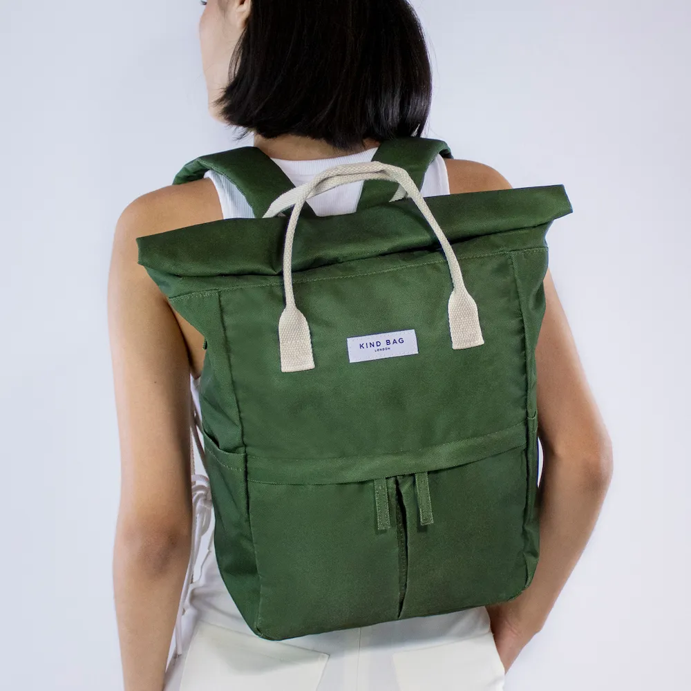 Kind Bag Backpack Medium Khaki - Rucksack