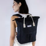 Kind Bag Backpack Medium Pebble Black - Rucksack