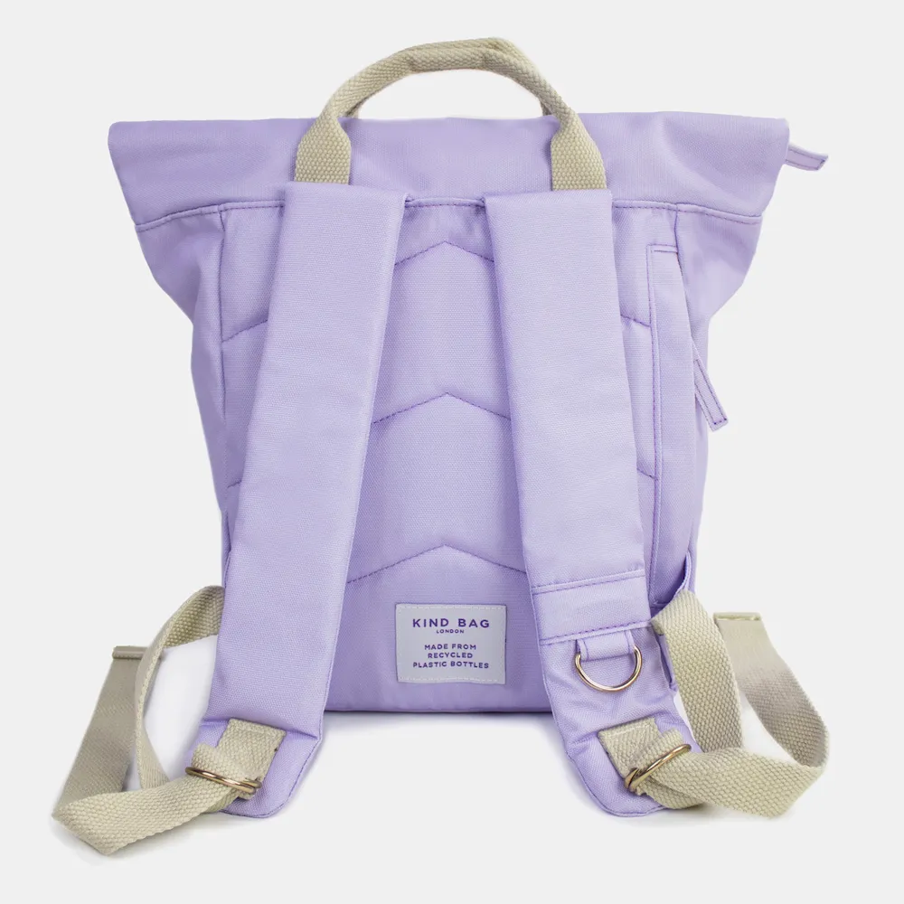 Kind Bag Backpack Lilac Violet - sac à dos compact aux couleurs vives