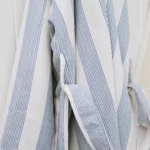 Dock & Bay Storm Cloud bathrobe - Blue