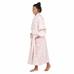 Bathrobe Dock & Bay Diamond Pink - Dressed