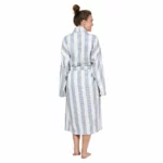 Bathrobe Dock & Bay Storm Cloud - Dressed