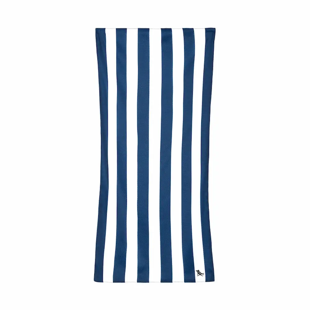 Dock & Bay Cooling Towel Cabana Navy - Serviette réfrigérante - Bleu