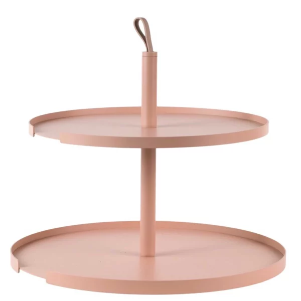 Etagere - 2 levels - Dusky pink
