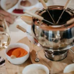 Kadastar Service à fondue à la viande Claudia - Kit complet