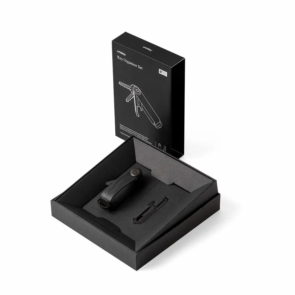 Orbitkey gift set - active black with multi-tool