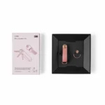 Coffret cadeau Orbitkey - Organiseur de clés en cuir - Cotton Candy