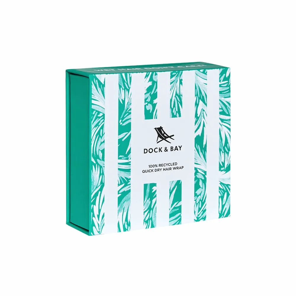 Hair Wrap by Dock and Bay Flower Power Palm Paradise