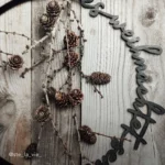 Eulenschnitt - Holzkrank - Es weihnachtet sehr