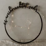 Eulenschnitt - Holzkrank - Es weihnachtet sehr