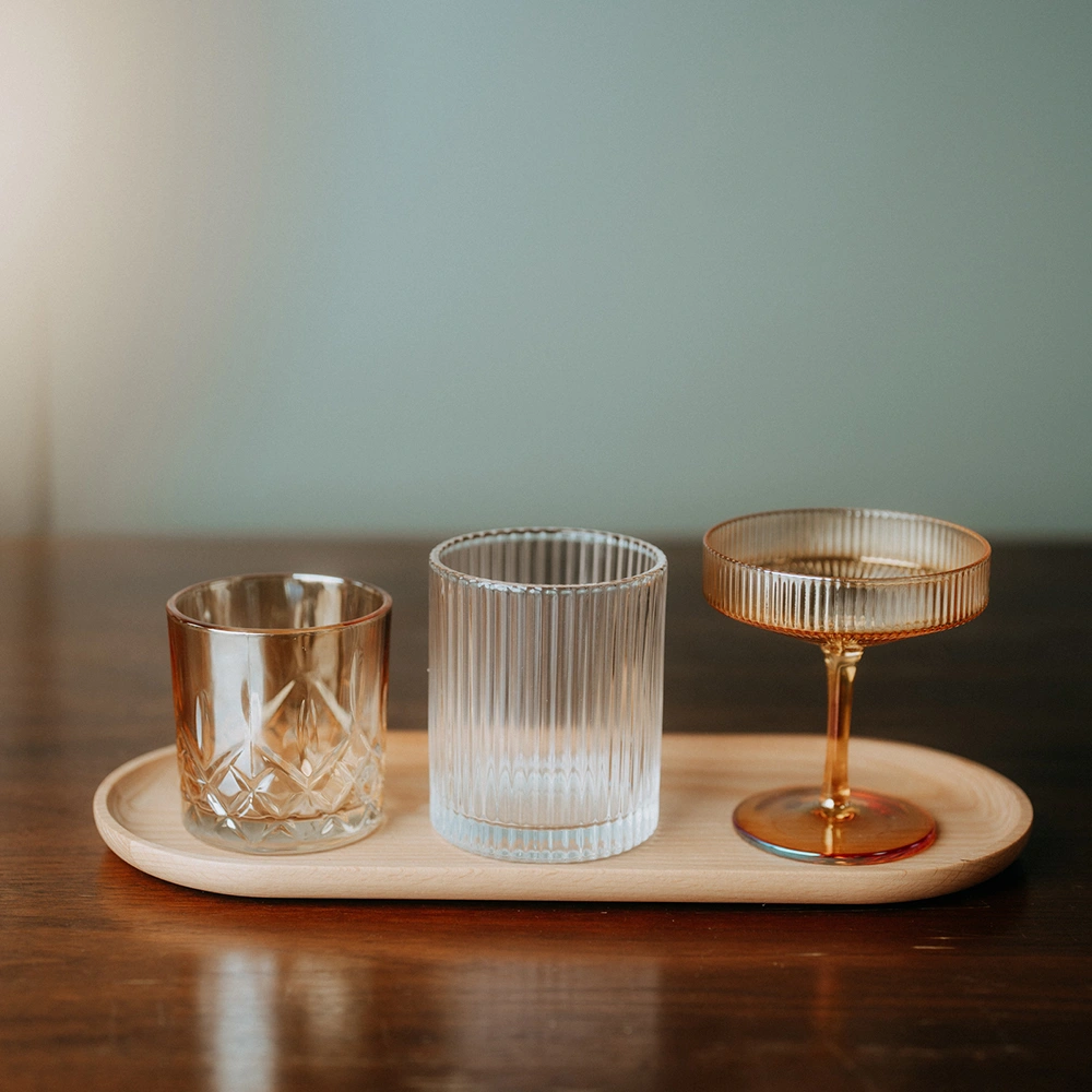 Kadastar wooden plate oval made of beech wood