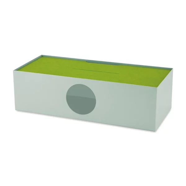 Remember metal cable box - Sage Green