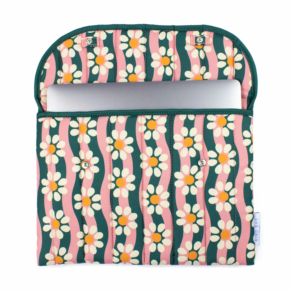Housse pour ordinateur portable Kind Bag Wavy Daisy