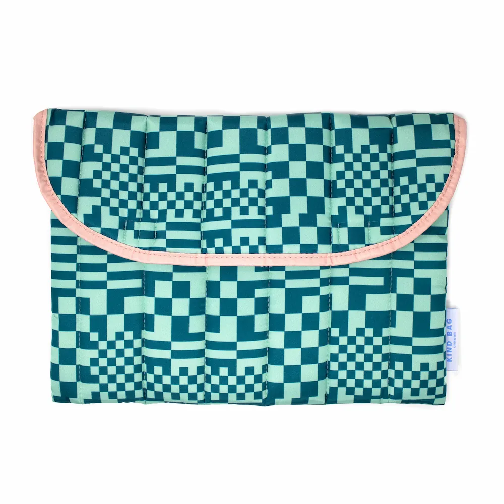 Housse pour ordinateur portable Kind Bag Trippy Check