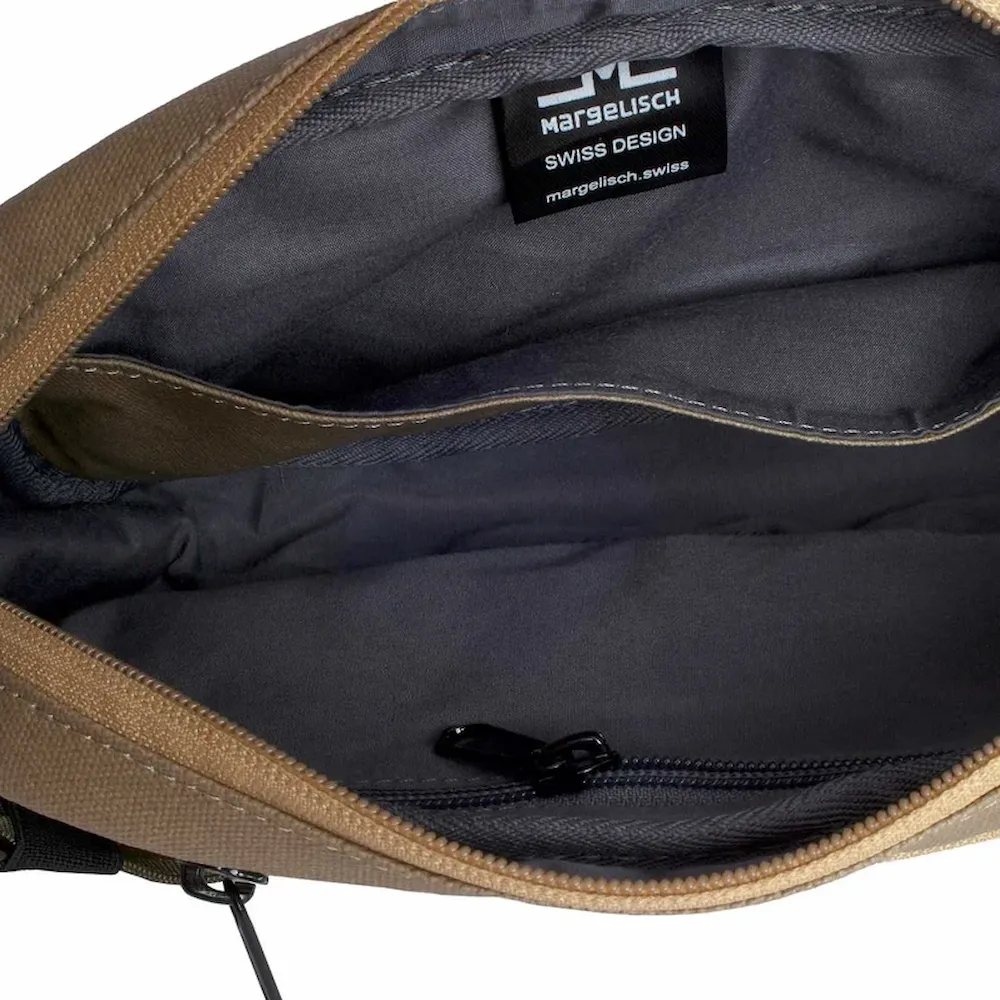 Margelisch Lowen 1 breast pocket in sand brown