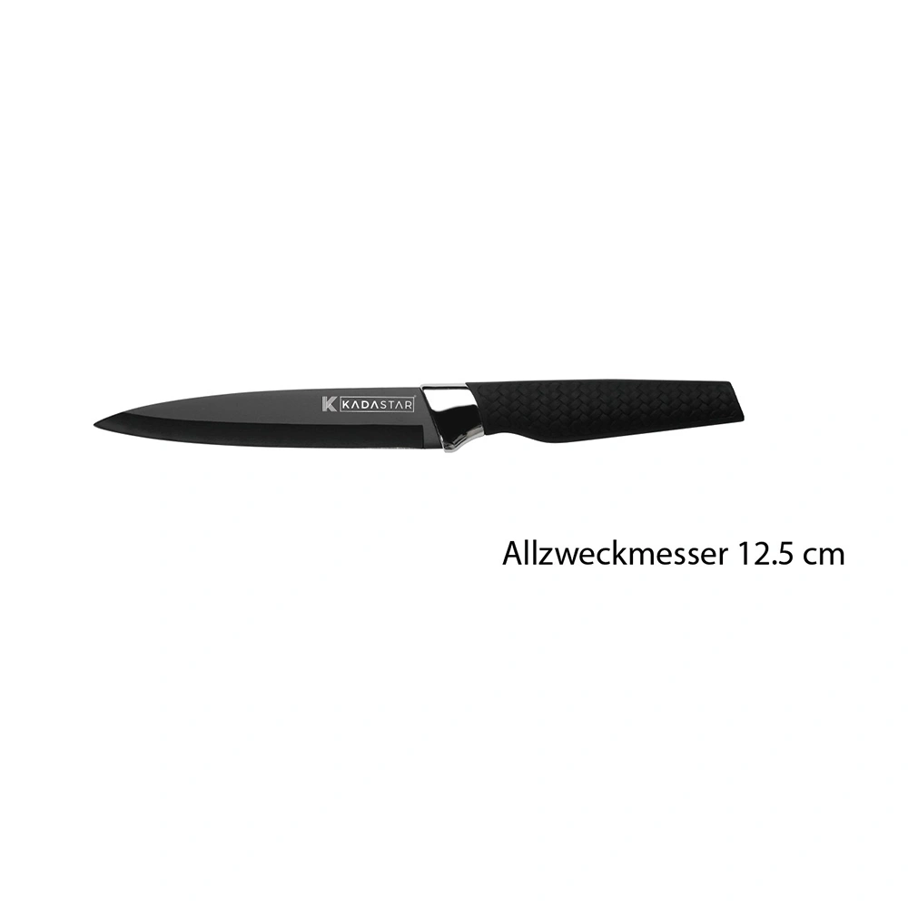 Kadastar knife set - Professional knives in black