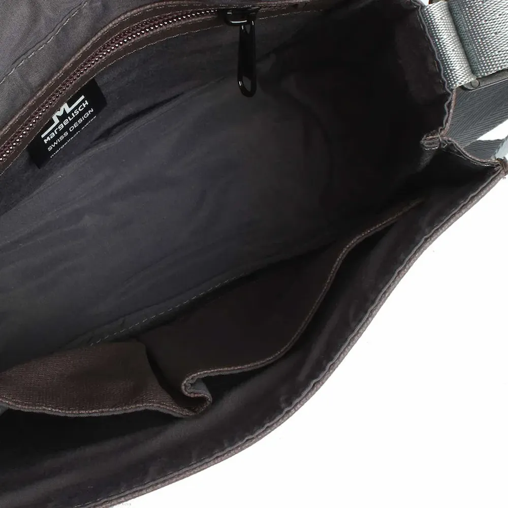 Margelisch - Milena 1 sac à bandoulière taupe foncé marron