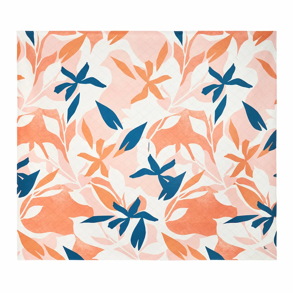 Dock & Bay picnic blanket Terracotta Tropics
