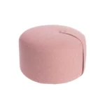 DesignBite Runder Pouf Sitzhocker Rosa