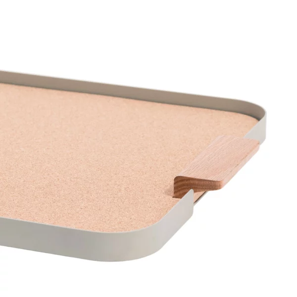 Serviertablett - Grau