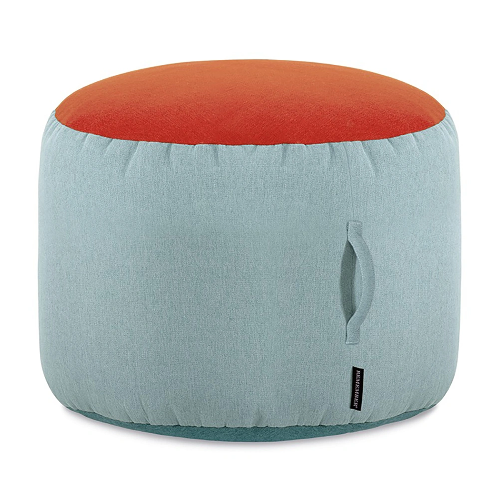 Remember Sitzhocker PoufPouf - Rot, Blau