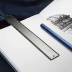 Stilform ruler aluminum grey