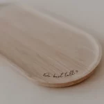 Eulenschnitt Tablett - Du Bist Toll - aus Eiche - Gravur