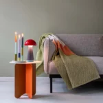 Remember Lampe de table Bob rouge bleu