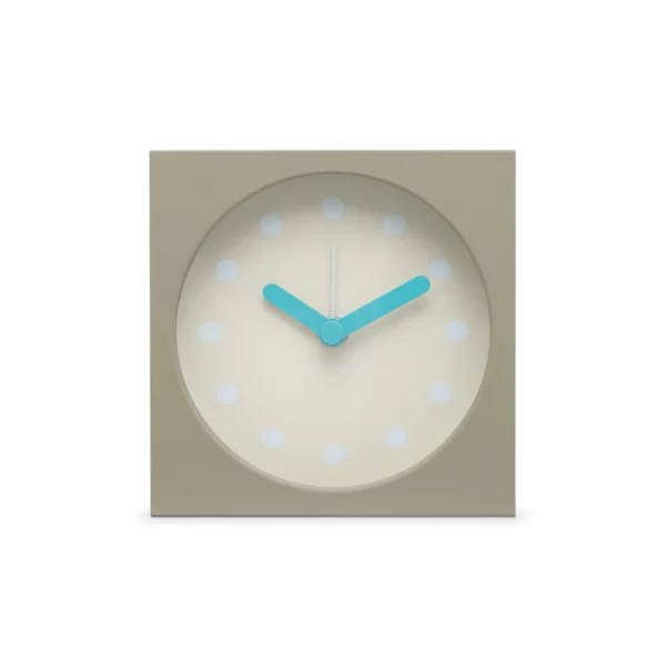 Table clock with alarm clock - Sand