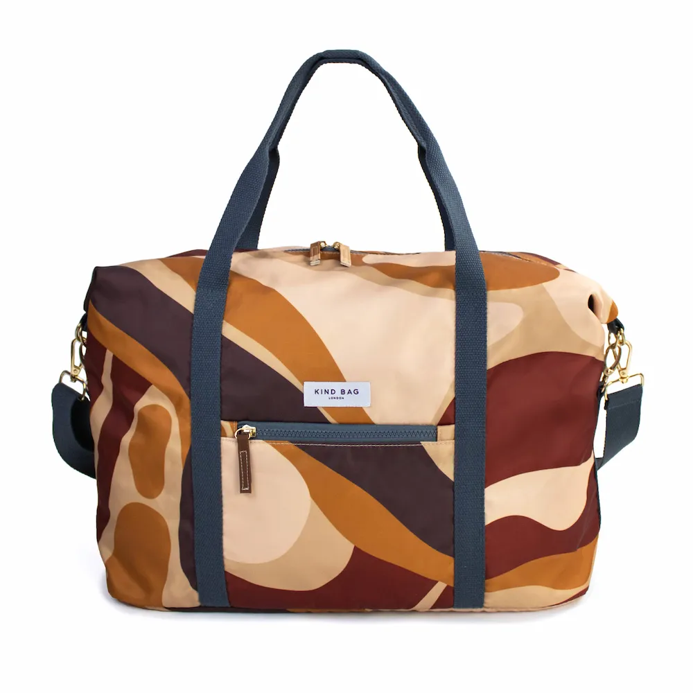 Kind Bag Weekender Tasche Abstract Caramel
