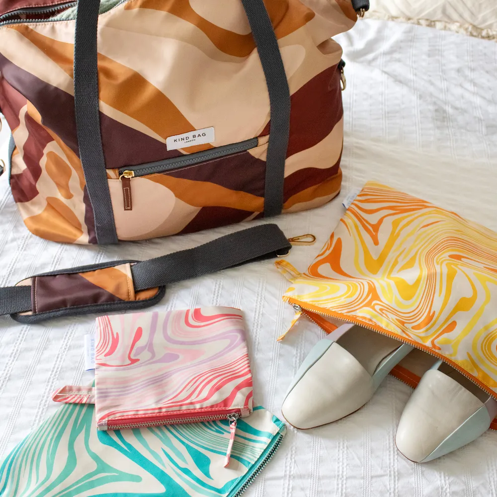 Kind Bag Weekender Tasche Abstract Caramel