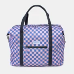 Kind Bag Weekender Tasche Checkerboard Pink + Blau