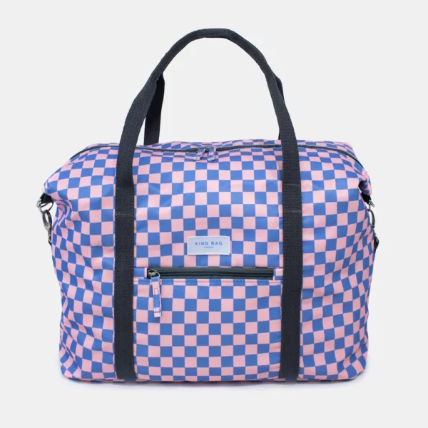 Weekender - Checkerboard - Pink+Blue