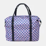 Kind Bag Weekender Tasche Checkerboard Pink + Blau