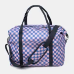 Kind Bag Weekender Tasche Checkerboard Pink + Blau