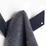 Peppermint Products Wandgarderobe ZigZag in schwarz